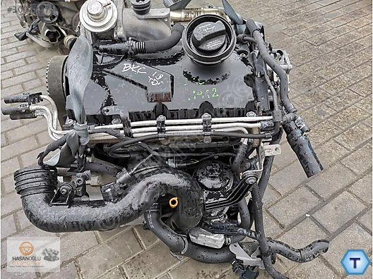 VOLKSWAGEN PASSAT 1.9 TDİ DİZEL 105 HP BKC ÇIKMA KOMPLE MOTOR