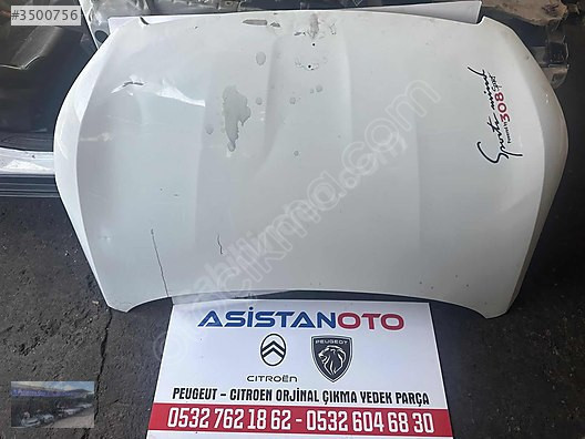 Peugeot 308 ön kaput asistan oto