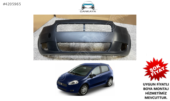 FİAT GRANDE PUNTO ÖN TAMPON SIFIR  735417219