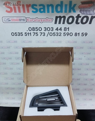 64229166883 BMW F10 SAĞ ÖN KLİMA KALORİFER IZGARASI KROMLU