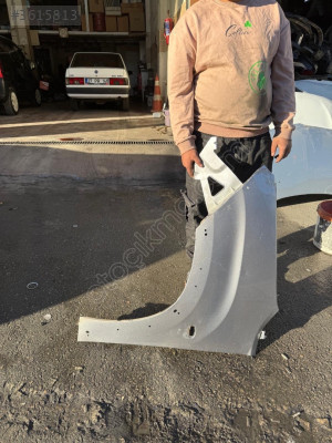 2019/2024 CİTROEN BERLİNGO GRİ SOL ÖN ÇAMURLUK ORJINAL GÖÇÜKLÜK
