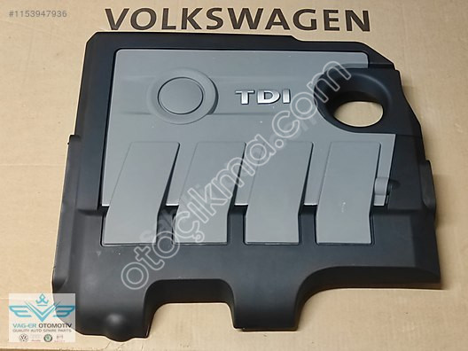 2010-2013 VW Polo 1.6 TDI CAY Motor Üst Koruma Kapağı