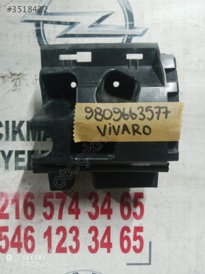 OPEL VİVARO TAMPON BRAKETİ 9809663577  ÇIKMA SÖKME YEDEK PARÇA