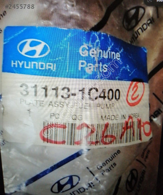 HYUNDAI GETZ YAKIT POMPA PLEYTİ