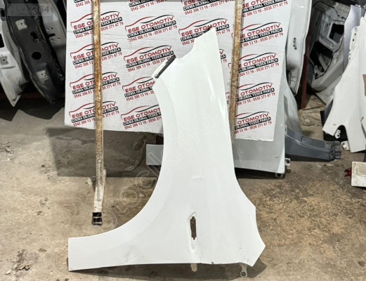 FİAT EGEA BEYAZ SOL ÖN ÇAMURLUK ORJINAL BOYASIZ