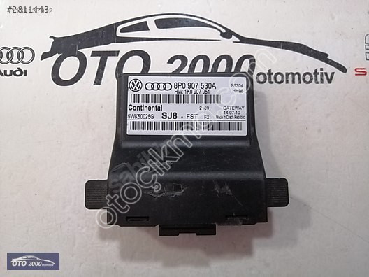 8P0907530A AUDİ A3-R8-TT GATEWAY KONTROL BEYNİ