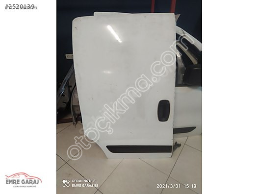 Fiat Fiorino kapalı sağ sürgülü kapı