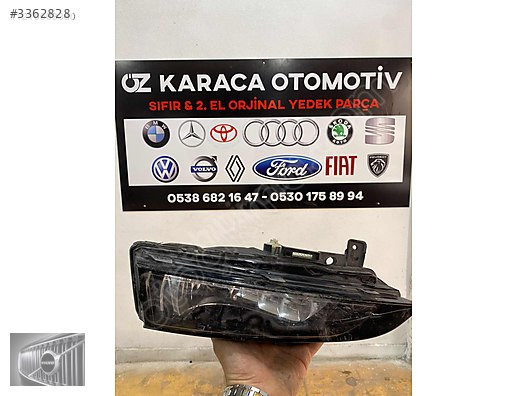 2020-2024 SKODA SCALA ÇIKMA ORJİNAL SOL SİS FARI
