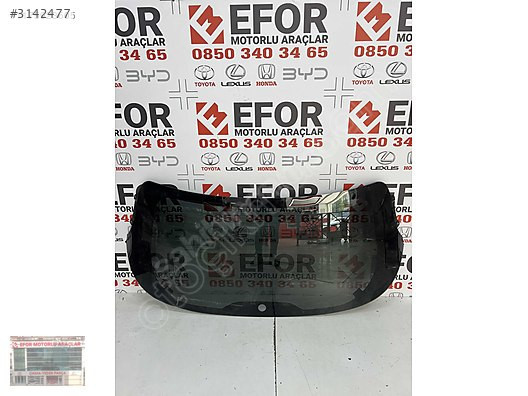 TOYOTA YARİS CROSS ARKA CAM ORJİNAL YEDEK PARÇA 23-24