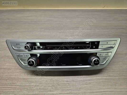 BMW 7 SERISI ÇIKMA ORJİNAL KLİMA KONTROL PANELİ