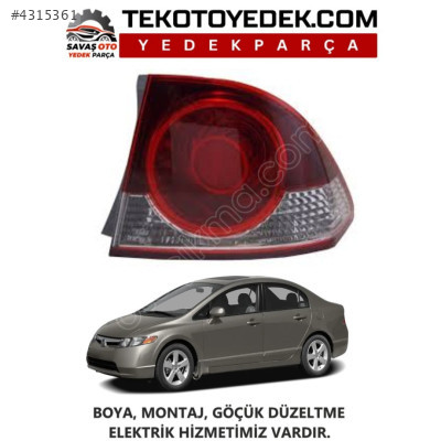 CIVIC SEDAN ARKA DIŞ STOP SAĞ SOL 2006 2007 2008 / KAMPANYA