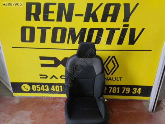 RENAULT CLİO 5 ŞOFÖR KOLTUĞU SÖKME KOMPLE ORJ RENKAY KOCAELİ