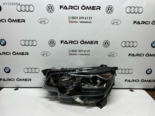 BERLİNGO-RİFTER SOL ÖN FAR LED'Lİ MERCEKLİ ORJİNAL b2