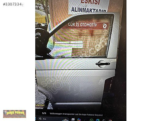 Volkswagen transporter sol ön kapı hatasız boyasız