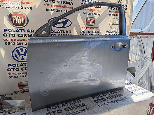 Subaru legacy ön sol kapı Orjinal göçük hasarlı füme 2009-2013
