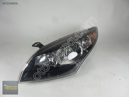MEGANE III ÖN FAR ELEK.SİYAH SOL 2009- 260602446R