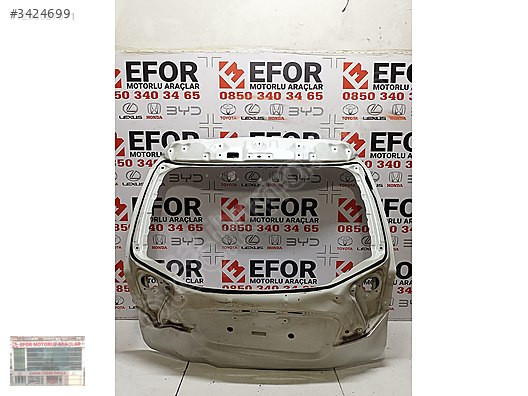 TOYOTA CHR ORJİNAL ÇIKMA BAGAJ KAPAK 16-21