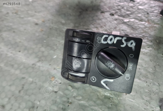 OPEL CORSA-C 2005 ÇIKMA ORİJİNAL FAR ANAHTARI