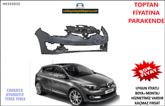 MEGANE 3 2014 ÖN TAMPON SIFIR 620221020R