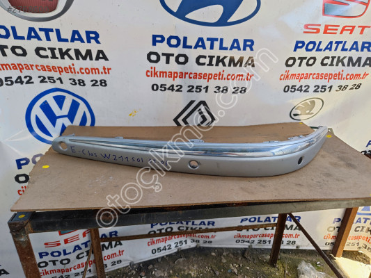 Mercedes W211 E clas ön tampon bandı sol