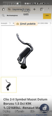 Renault symbol depo dolum boğazı