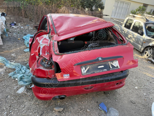 PEUGEOT 206 ARKA TAMPON ORJİNAL ÇIKMA TEMİZ ÜRÜN