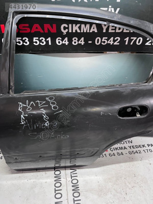 almera sol arka kapı