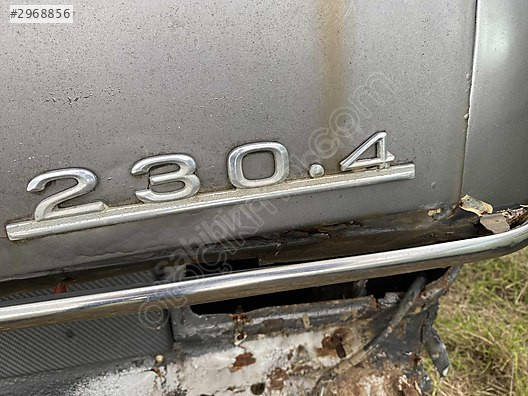 MERCEDES W115 ORJ. 230.4 YAZISI NİKEL ORJİNALCİLERE