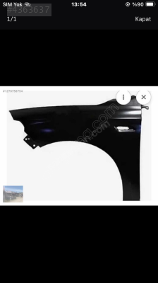 Fiat egea sol çamurluk