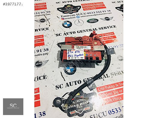 BMW X5 E70 X6 E71 AKÜ SİGORTASI