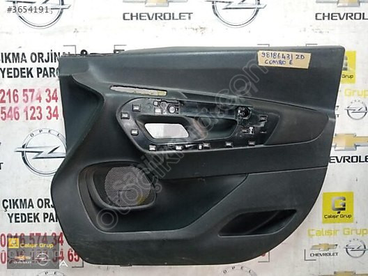 OPEL COMBO E SAĞ ÖN KAPI DÖŞEMESİ OEM 98186431ZD ÇIKMA SÖKME YE