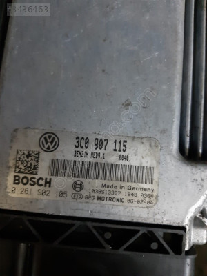 3C0 907 115- 0261 S02 105 MED9.1 VW GOLF MOTOR BEYNİ