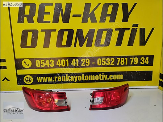 265553752R 265509846R RENAULT CLİO 4 SAĞ SOL DIŞ STOP ORJ RENKAY
