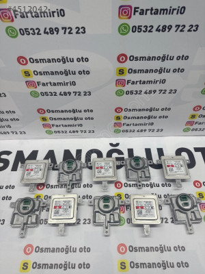 AUDİ FAR BEYİNLERİ SIFIR ORJİNAL