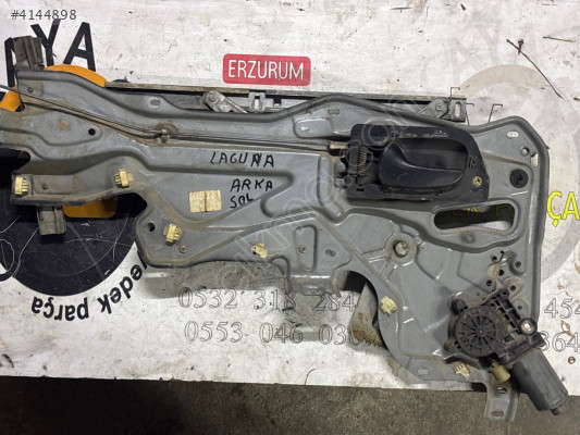 RENAULT LAGUNA 1 orijinal çıkma sol arka cam krikosu