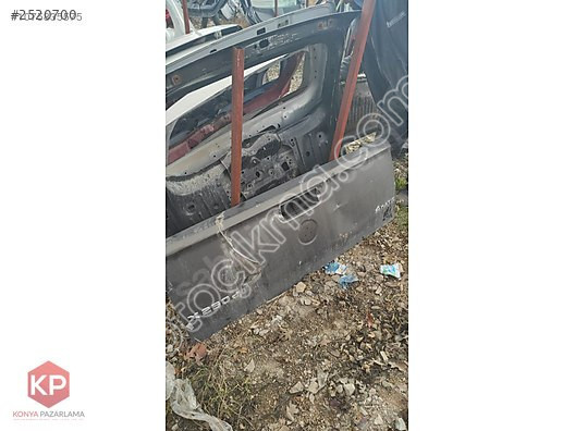2017 Mercedes X250D arka bagaj kapağı