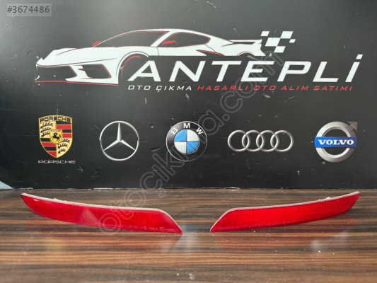 BMW 5 SERİSİ 520 525 F10 ARKA TAMPON REFLEKTÖRÜ ÇIKMA ORİJİNAL