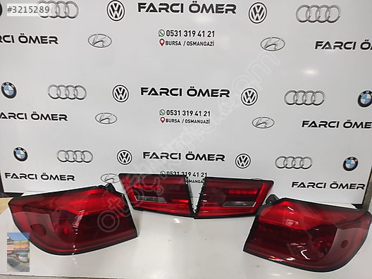 BMW G30 5.20 5.30 ARKA STOPLAR SET SAĞ SOL İÇ DIŞ ORJİNAL HATASI