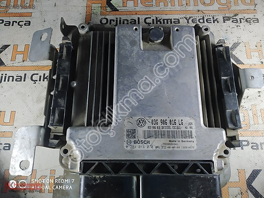 VW CADDY MOTOR BEYNİ 03G 906 016 LG 0281014070 03G906016LG