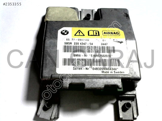 BMW E60 04 05 Airbag Darbe Sensörü 65776957502