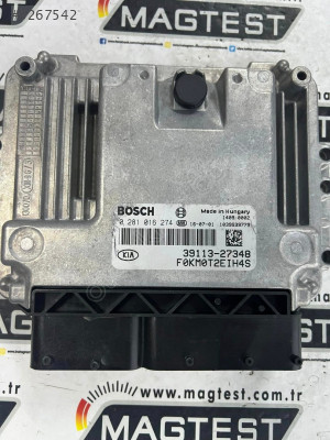 Kia-Hyundai  İ30 0281016274 EDC16C39 39113-27348 MOTOR BEYNİ
