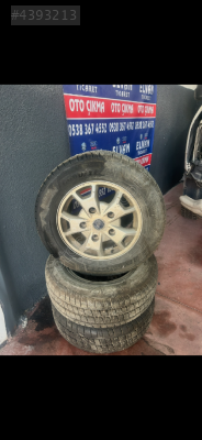 FORD ÇIKMA JANT LASTİK 3 ADET