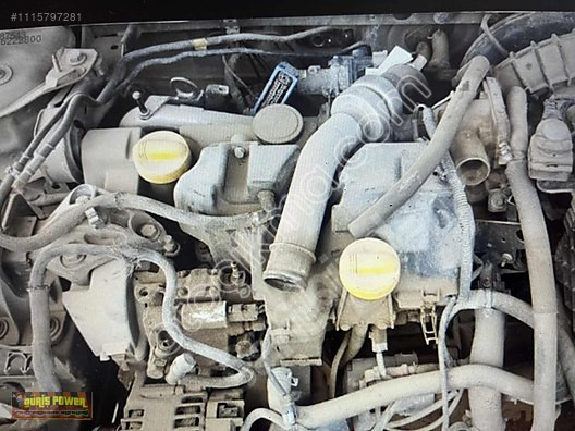 Renault fluence motor komple 110 hp