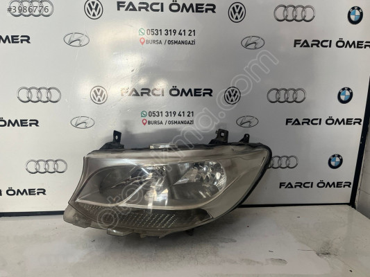 MERCEDES SPRİNTER SOL ÖN FAR ORJİNAL