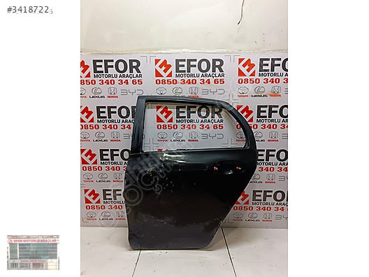 TOYOTA YARİS SOL ARKA KAPI ÇIKMA ORJİNAL YEDEK PARÇA