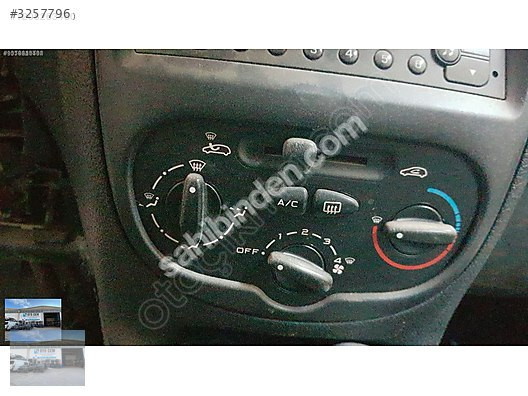 OTO CEMDEN ÇIKMA PEUGEOT 206 CİTROEN C2 KLİMA KONTROL PANEL