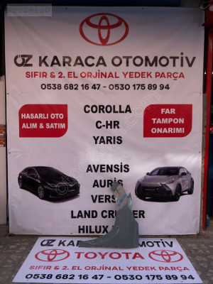 2020-2025 TOYOTA COROLLA CROSS ÇIKMA ORJINAL SOL ÖN ÇAMURLUK