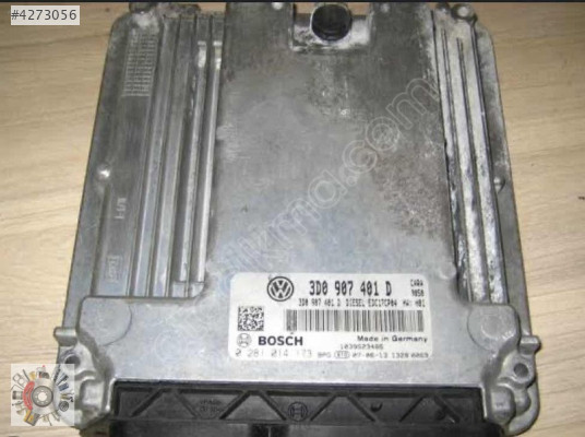 3D0907401D EDC17CP04 VOLKSWAGEN PHAETON MOTOR BEYNİ