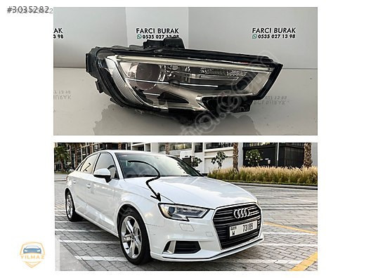 AUDİ A3 Z SAĞ FAR ORJİNAL