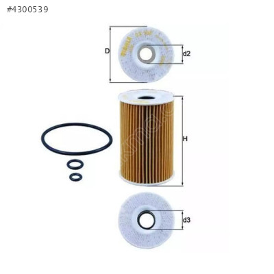 Vw Golf6 Yağ Filtresi 1.6TDI CAY 2009-03L115562